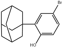 2-(1-Adamantyl)-4-bromophenol Structure