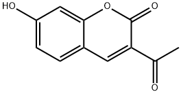 3-ACETYL-7-HYDROXY-2H-CHROMEN-2-ONE Structure