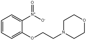 4-[2-(2-NITROPHENOXY)ETHYL]MORPHOLINE Structure