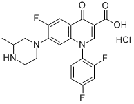 TEMAFLOXACIN HYDROCHLORIDE Structure