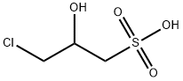 3-chloro-2-hydroxypropanesulphonic acid  Structure