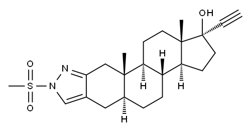 Zanoterone Structure
