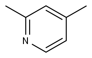 2,4-Lutidine Structure