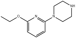 1-(6-ETHOXYPYRIDIN-2-YL)PIPERAZINE Structure