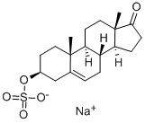 Sodium prasterone sulfate Structure