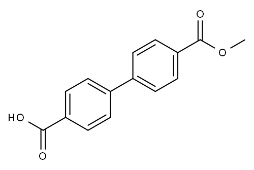 Methyl 4-(4-formylphenyl)benzoate Structure