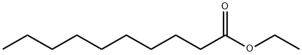 Ethyl caprate Structure