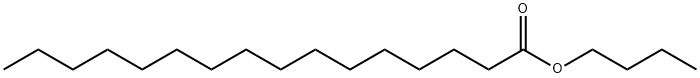 PALMITIC ACID N-BUTYL ESTER Structure