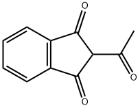 2-ACETYL-1,3-INDANEDIONE Structure
