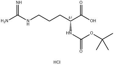 BOC-D-ARG-OH HCL H2O Structure