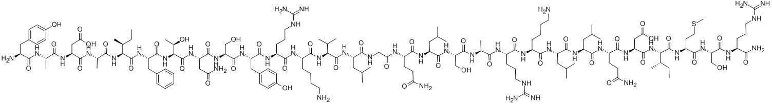 Sermorelin acetate Structure