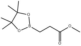 Methyl 3-(4,4,5,5-tetramethyl-[1,3,2]dioxaborolan-2-yl) propionate Structure