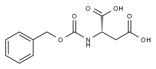 N-Carbobenzyloxy-L-aspartic acid Structure