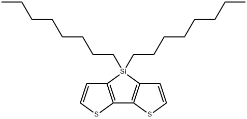 4,4-Dioctyl-4H-silolo[3,2-b:4,5-b']dithiophene Structure