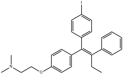 4-iodotamoxifen Structure