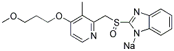Rebeprazole sodium Structure