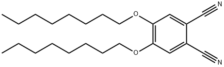 4,5-DIOCTYLOXY-1,2-BENZENEDICARBONITRILE Structure