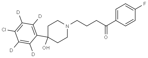 Haloperidol-d4 Structure