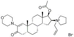 1,2-Dehydro-3-oxo RocuroniuM BroMide Structure
