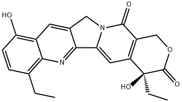 7-ETHYL-10-HYDROXYCAMPTOTHECIN,98% Structure