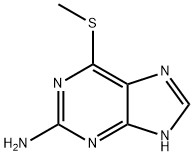 6-Methylthioguanine Structure