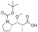 N-Boc-(2R,3R,4S)-dolaproine Structure