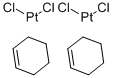 Dichlorobis[chloro(cyclohexene)platinum(II) Structure