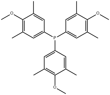 TRIS(4-METHOXY-3,5-DIMETHYLPHENYL)PHOSPHINE Structure