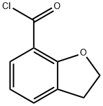 2,3-DIHYDRO-1-BENZOFURAN-7-CARBONYL CHLORIDE Structure