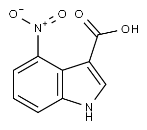 4-NITROINDOLE-3-CARBOXYLIC ACID Structure