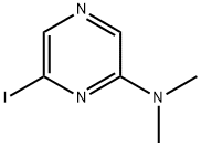 2-N,N-DIMETHYLAMINO-6-IODOPYRAZINE Structure