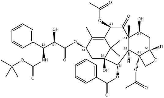 Docetaxel Structure