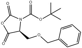 BOC-O-BENZYL-L-SERINE N-CARBOXY ANHYDRIDE Structure