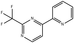 4-(pyridin-2-yl)-2-(trifluoroMethyl)pyriMidine Structure