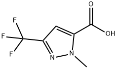 2-METHYL-5-TRIFLUOROMETHYL-2H-PYRAZOLE-3-CARBOXYLIC ACID Structure