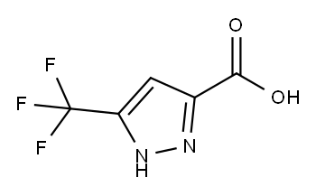 5-TRIFLUOROMETHYL-1H-PYRAZOLE-3-CARBOXYLIC ACID Structure