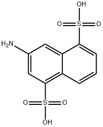 2-Amino-4,8-naphthalenedisulfonic acid Structure