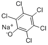 Sodium pentachlorophenolate Structure