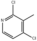 2,4-Dichloro-3-methylpyridine Structure