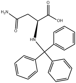 N'-Trityl-L-asparagine Structure