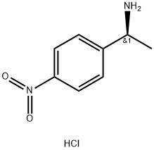 (S)-ALPHA-METHYL-4-NITROBENZYLAMINE HYDROCHLORIDE Structure