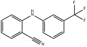 2-(3-TRIFLUOROMETHYL-PHENYLAMINO)-BENZONITRILE Structure