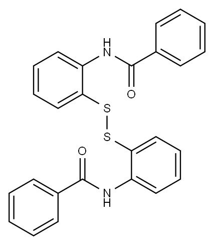 2,2'-Dithiobisbenzanilide Structure