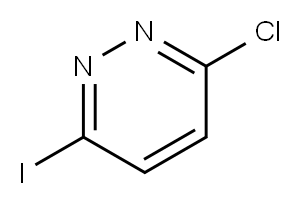 3-Chloro-6-iodopyridazine Structure