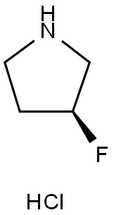 (S)-3-Fluoro-pyrrolidine hydrochloride Structure