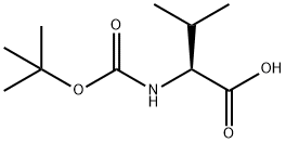 N-Boc-L-valine Structure