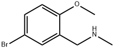 N-(5-BROMO-2-METHOXYBENZYL)-N-METHYLAMINE Structure