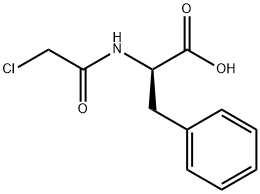 CHLOROAC-D-PHE-OH Structure