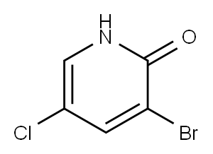 3-BROMO-5-CHLORO-2-HYDROXYPYRIDINE Structure