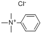 Trimethylphenylammonium chloride Structure